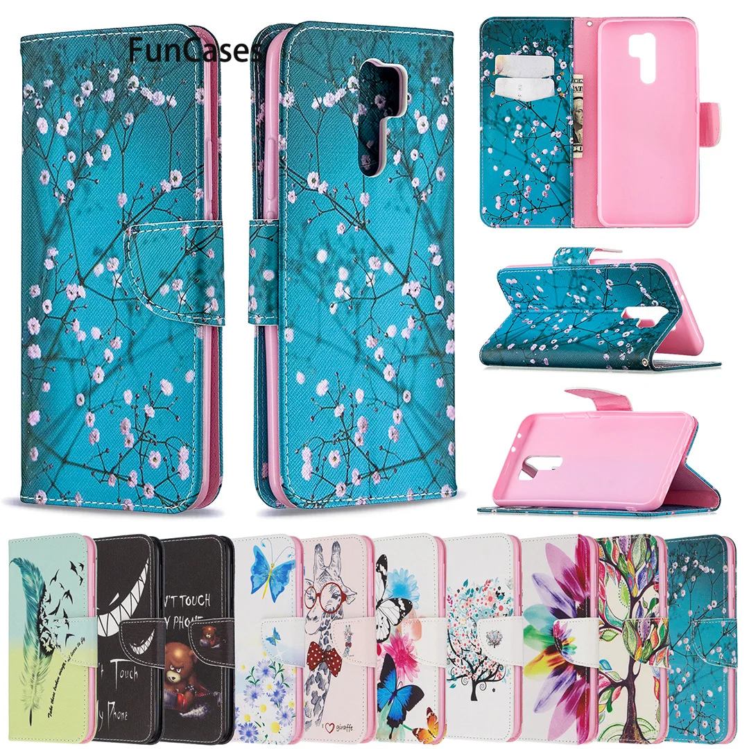 Newest PU Leather Wallet Flip Phone Pouch Case For Xiaomi ajax Redmi 9A Hoesje coque 9 9C Smartphone Covers Xiami | Мобильные