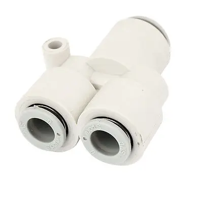 

10mm to 8mm Y Shaped Joint Air Pneumatic Quick Push in Fitting Coupler