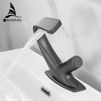 

Basin Faucets White Color Basin Mixer Tap Bathroom Faucet Hot and Cold Chrome Finish Brass Toilet Sink Water Crane 855818J