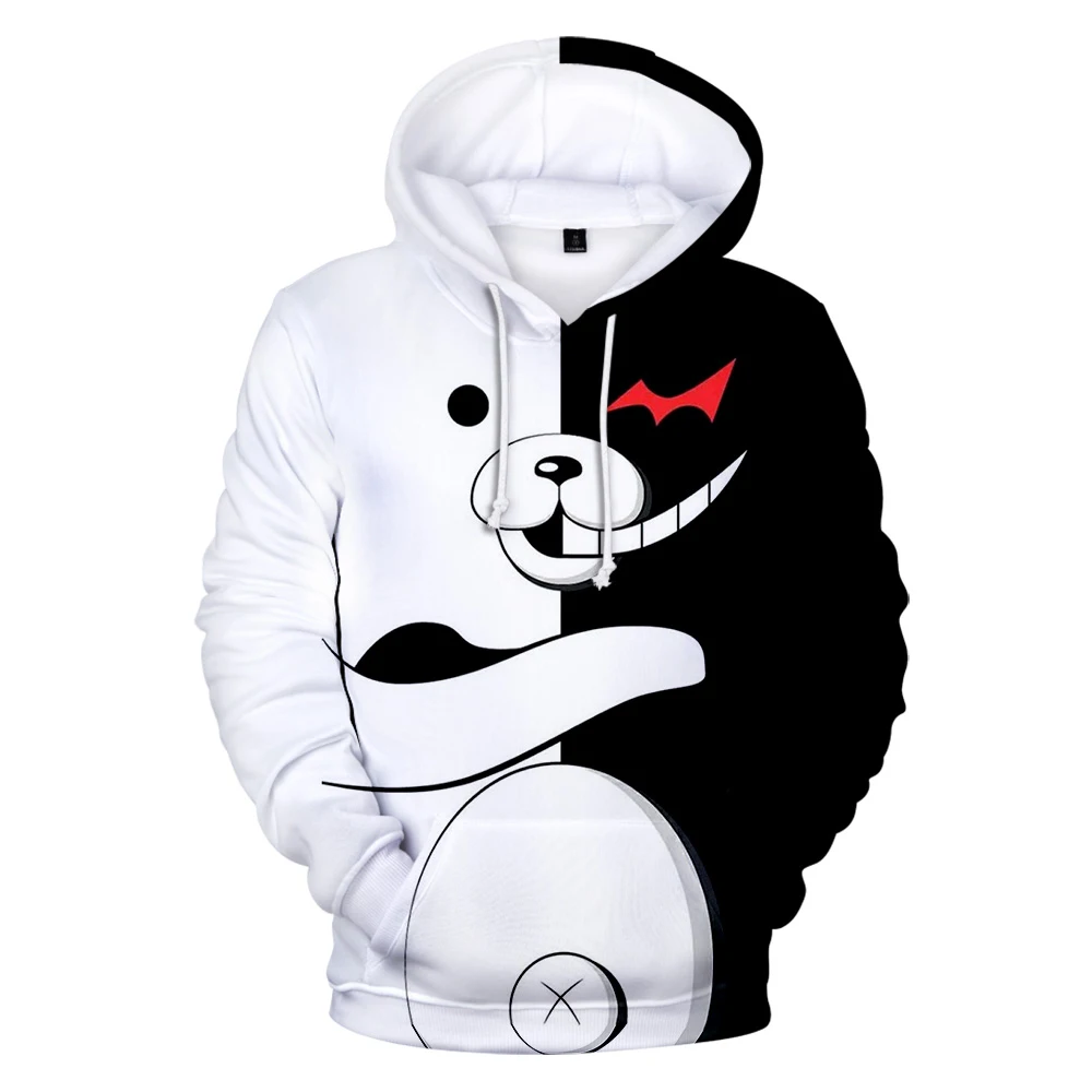 Danganronpa Monokuma Cosplay Costumes Hoodies Men Women Pullover Sweatshirts Funny Anime Trigger Happy Havoc Boys Tracksuit Anime Costumes Aliexpress