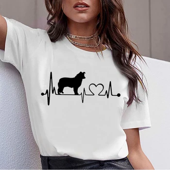 

Bull terrier rottweiler Kawaii tshirt Women Beagle Border Collie Malinois Funny T-shirt New Cute Whippet Greyhound Tshirt Female