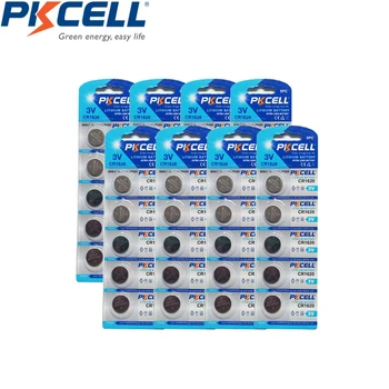 

40Pcs*8Card(5Pc/Card) PKCELL CR1620 3V Lithium Battery BR1620 DL1620 ECR1620 CR 1620 Button Cell Batteries