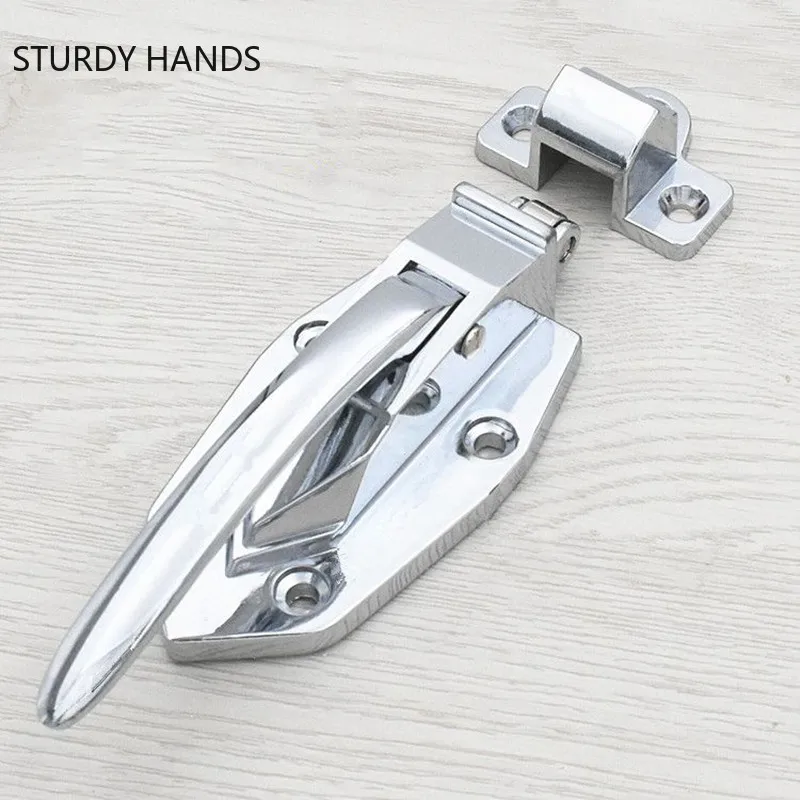 Oven Steam Cabinet Door Handle Cold Storage Freezer Flat Door Lock Buckle Electric Mechanical Equipment Hardware Accessories