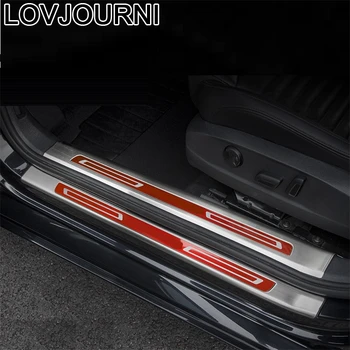 

Rear Panels Foot Pedal Exterior Decorative Modified Automobile Covers Parts Accessory Mouldings 17 18 19 FOR Volkswagen Magotan