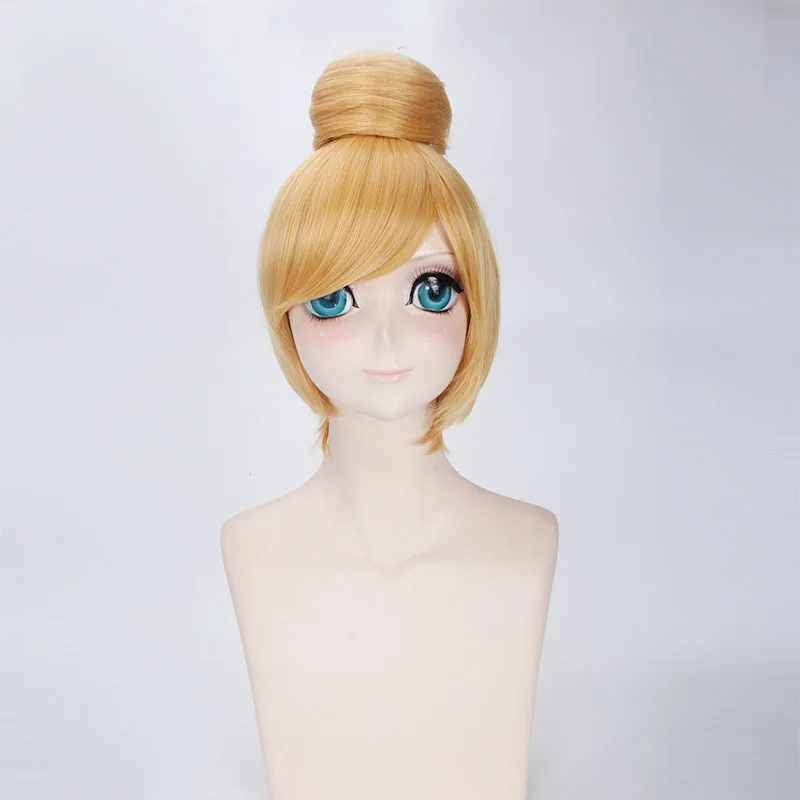 Парик для косплея HAIRJOY Tinker Bell парик костюма Наруто конаня блонд коричневый