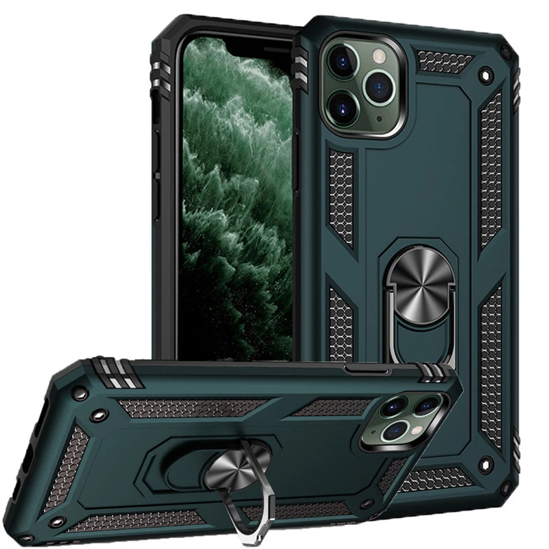 iphone 8 plus wallet case Military Ring Buckle Stand Phone Case For iphone 12 Pro MAX Mini 11 XS Max XR X 6 6S 7 8 Plus SE 2020 5S Magnetic Car Ring Cover iphone 6 case