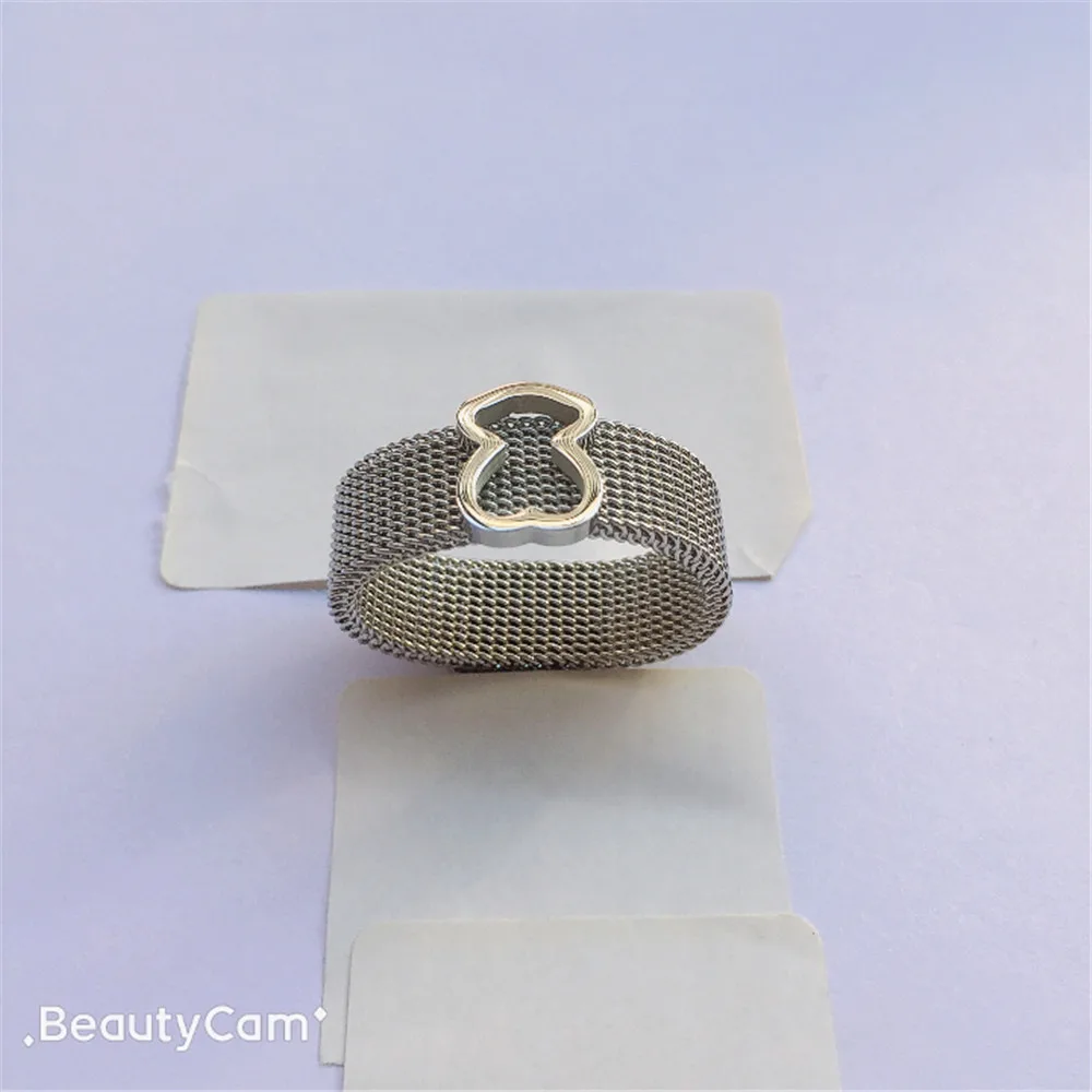 

bear ring lover gift rings stainless steel jewelry for best people nice sharp high quality