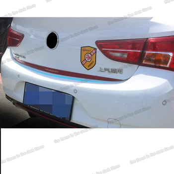 

Lsrtw2017 Stainless Steel Car Trunk Strip Trims for Opel Astra K 2015 2016 2017 2018 2019 2020 Car Accessories