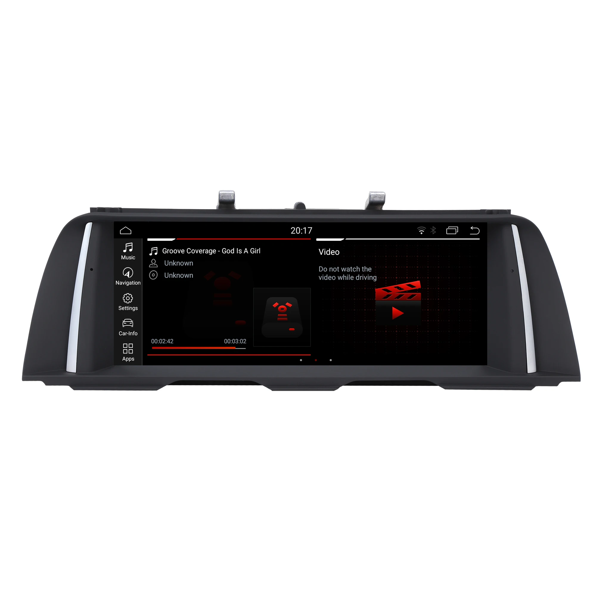 64G Rom Android 10 мультимедиа автомобильное радио для BMW 5 серии F10 F11 NBT 1920x720 HD Черный