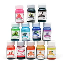 12 шт полимерный окрашивающий краситель жидкая эпоксидная смола пигментные чернила краситель ювелирных изделий M0XB