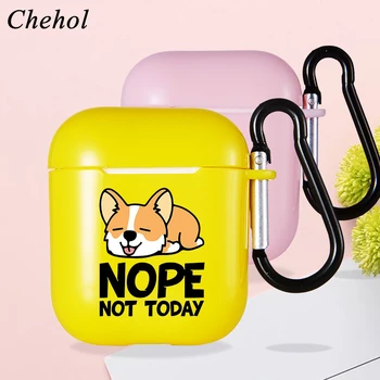 

Funny Dog Earphones Protective Cases for Apple Airpods Pro 1 2 Soft Silicone Bluetooth Wireless Headphone Case Headset Covers
