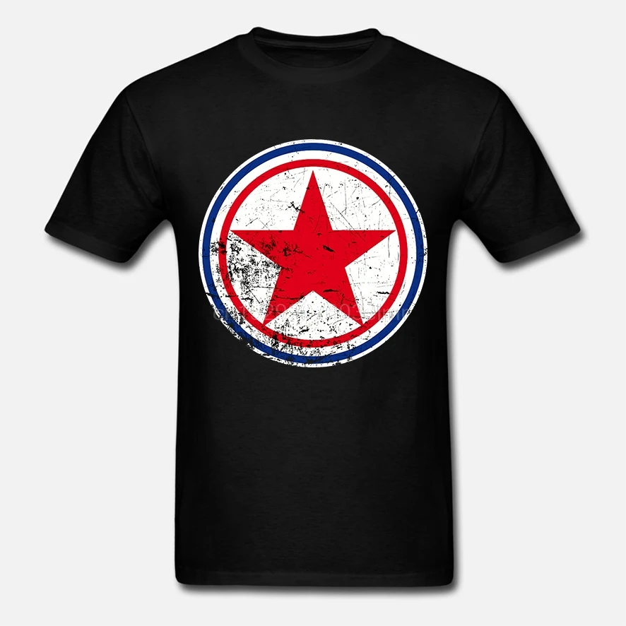 Мужская Северная Корея Cockade Черная Спортивная футболка | одежда