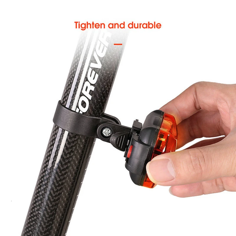 Cycling Bicycle Bike  Accessories Velo Waterproof Set Ultra Bright 5 LED  Front Light Lamp  Rear Safety Flashlight Taillight (24)