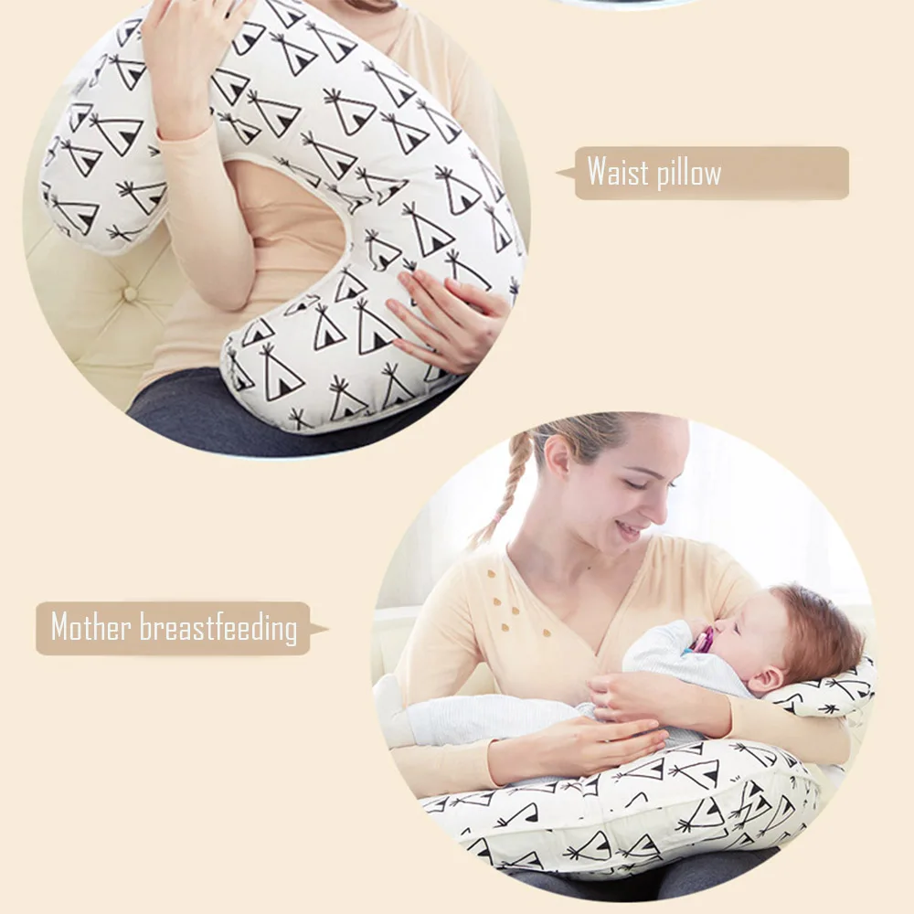 waterproof mattress protector 2Pcs/Set Baby Nursing Pillows Maternity Baby Breastfeeding Pillow Infant U-Shaped Newborn Cotton Feeding Waist Cushion Bedding for baby