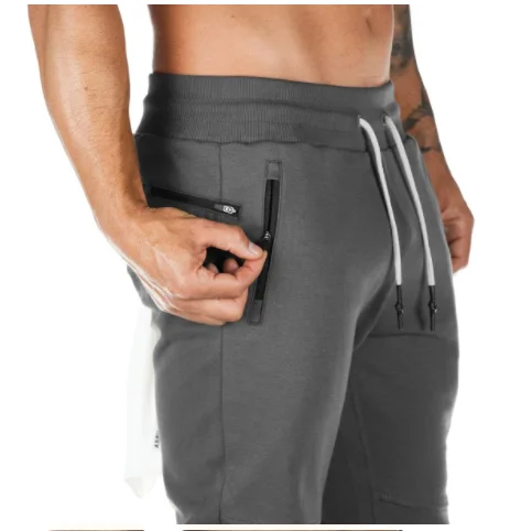 Г.; nuevos pantalones de algodón para correr mallas para hombres calzas deportivas entrenamiento pantalones de Chantal para hom
