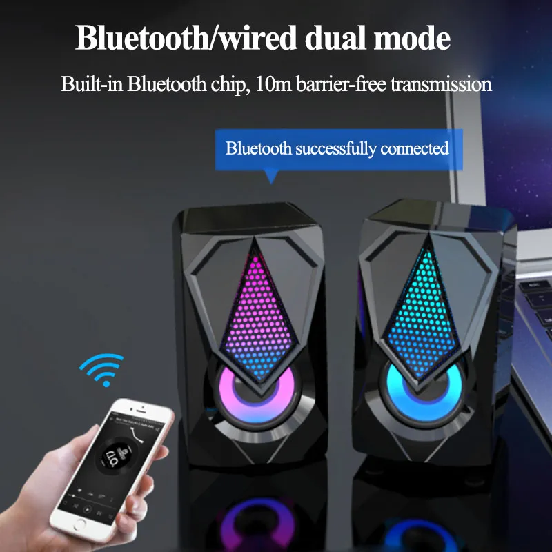 Multi Color Surround Speaker cb5feb1b7314637725a2e7: 2.0 bluetooth Ver|2.0 standard version|2.1 bluetooth Ver|2.1 standard version