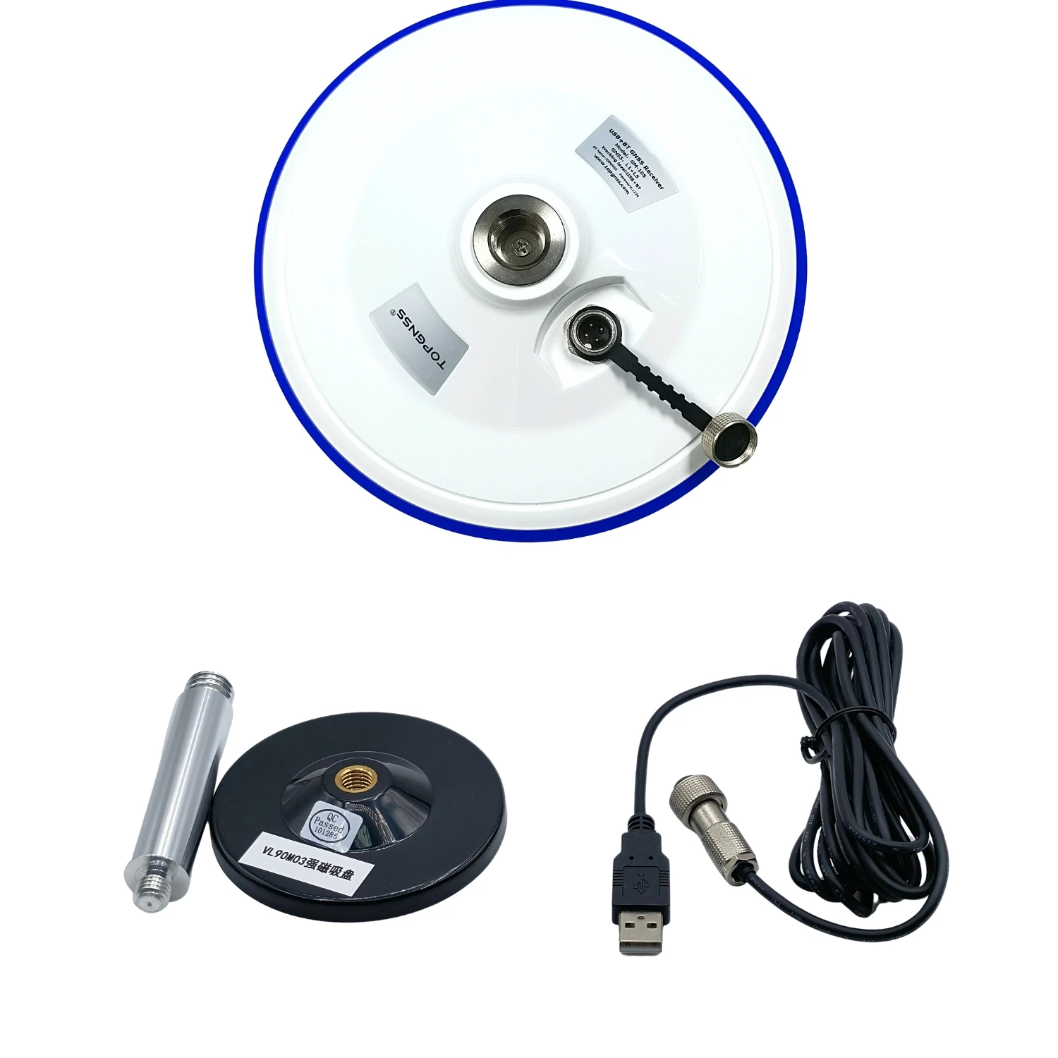 Nuovo GNSS L1 L5 GM-105BT agricoltura supporto Android USB Bluetooth GPS GNSS ricevitore antenna modulo 5V baud rate 115200 TOPGNSS