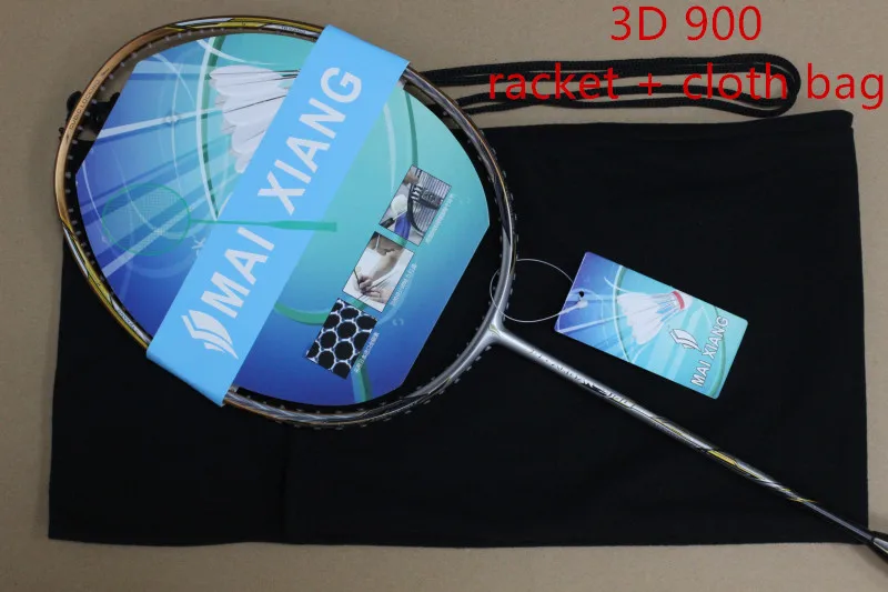 3D900 cloth bag 3D900 ракетки для бадминтона nano carbon высокое качество 3D900C ракетка для бадминтона - Цвет: 3D900 cloth bag
