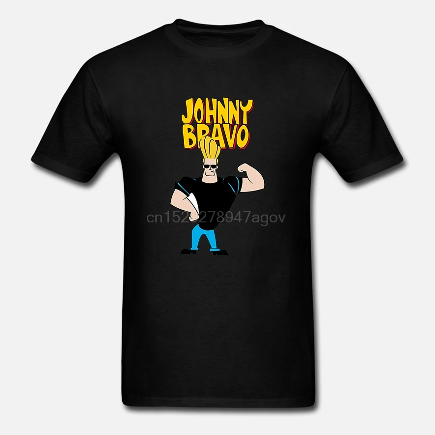 Новая футболка с надписью JOHNNY BRAVO 1 |