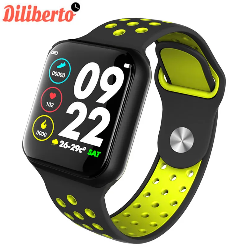 

Diliberto F8 Smart Watch Heart Rate Monitor Waterproof IP67 Fitness Tracker Watch Sleep Monitor Smartwatch for IOS Android Gifts
