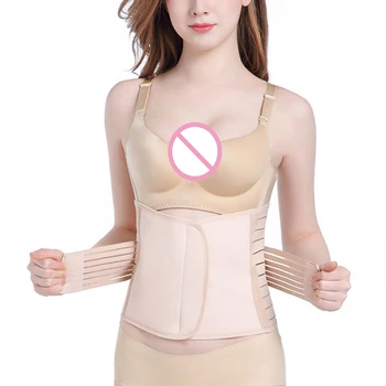 

Belly Slimming Sheath Underwear Waist Trainer Modeling Strap Stretch Postpartum Abdomen Girdle Breathable Corset Shaper