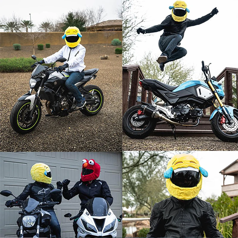Cartoons Helmet Cover Motorcycle Accessories Cafe Racer Casco Moto Navidad Cascos Para Moto Capacete De Motocicleta Kask Helm