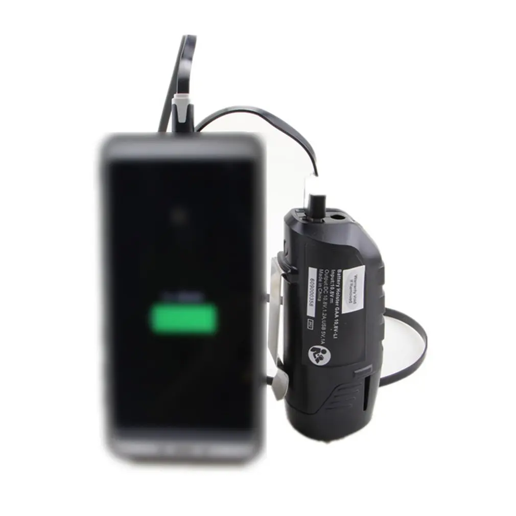 USB адаптер питания зарядное устройство конвертер BHB120 для GDR 10,8-LI GWI 10.8V-LI GOP 10. 8V-LI литий-ионный аккумулятор