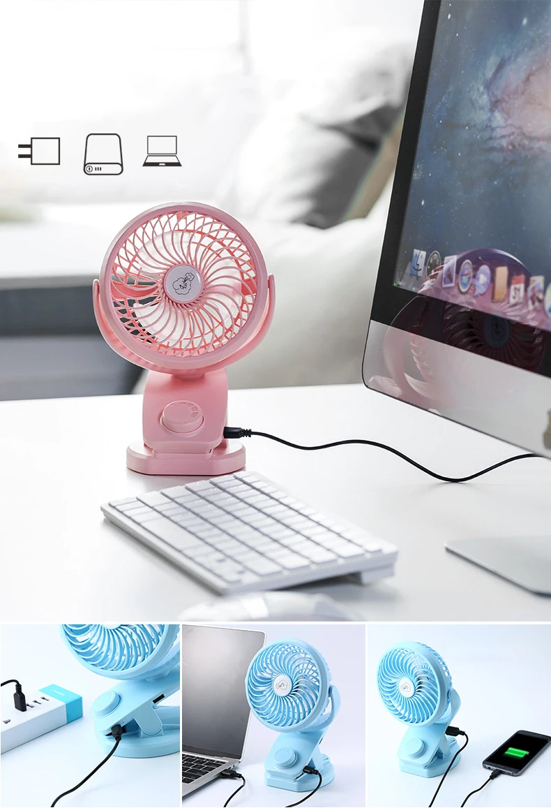 Портативный мини USB вентилятор Настольный ABS Электрический Настольный компьютер настольный домашний офис s PC ITAS6606A