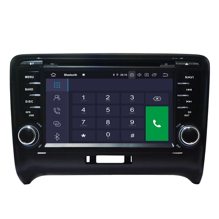 KANOR 2 Din Android 9,0 2+ 16g Автомобильный мультимедийный dvd-плеер для Audi TT Авторадио Стерео bluetooth-гарнитура gps навигация