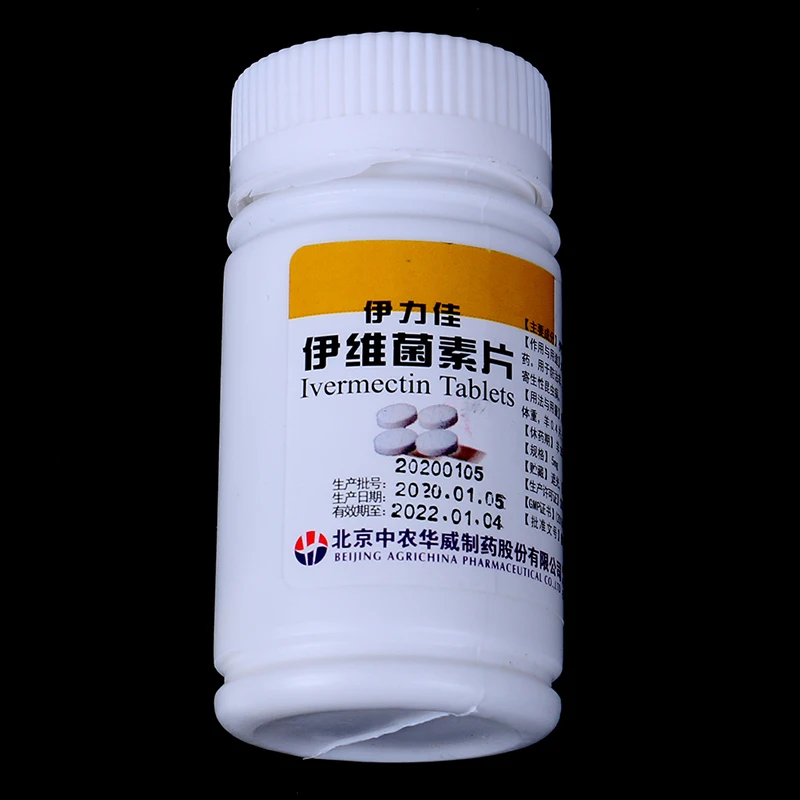 Ivermectina-tabletas de 5mg, para ganado, aves de corral, 100 tabletas, repelente oral de mascotas
