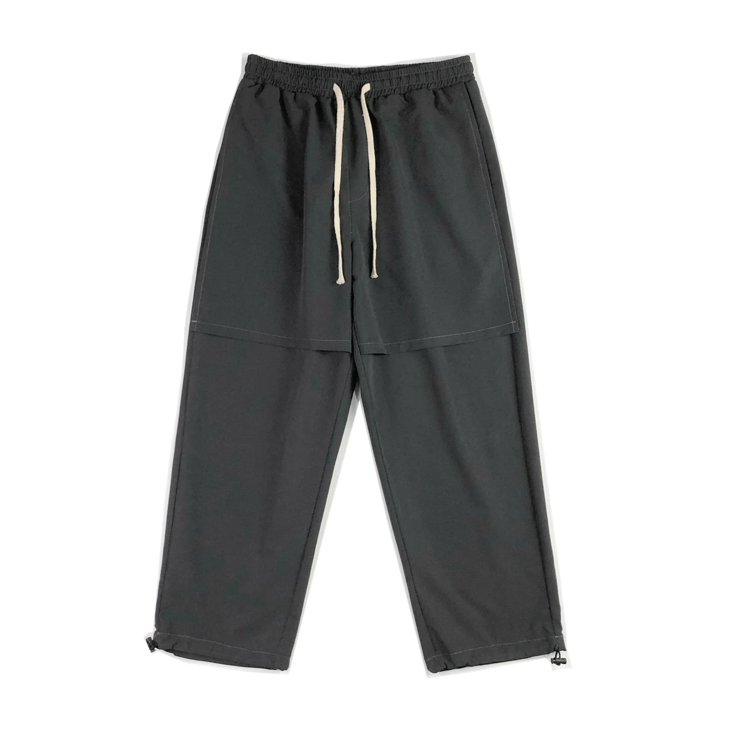 Popular Brand HarLan Wide-Leg Pants Men's Bib Overall Popular Brand Hip Hop Diablo Series Loose Casual Pants Men's Beam Leg Pant