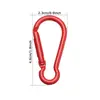5Pcs New Aluminum Alloy Carabiner Outdoor Spring Snap Clip Water Bottle Hooks Keychain Climbing Camping Hiking Quickdraws Tools 6