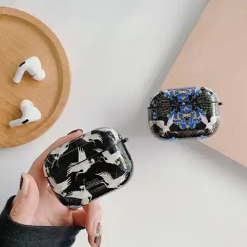 

cartoon case For AirPods Pro Case Retro bird Pattern Hard PC headphone Protective cover For Air pods PRO For Airpods PRO 3 funda