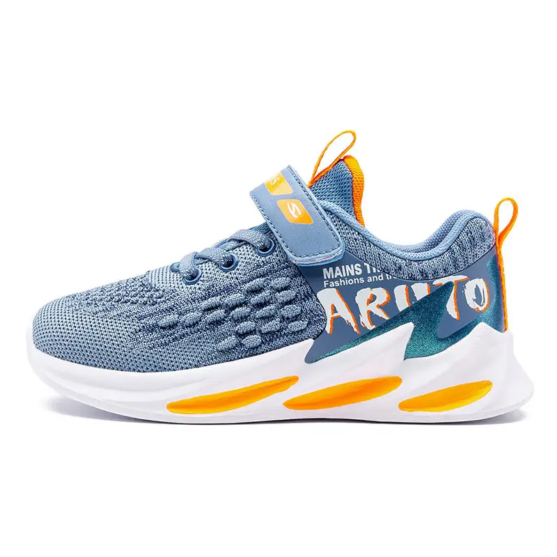 Blue Sialia Boys Casual Shoes For Kids Sneakers Children Shoes Girls Sneakers Mesh Autumn Sport School Footwear tenis menino - Цвет: Blue