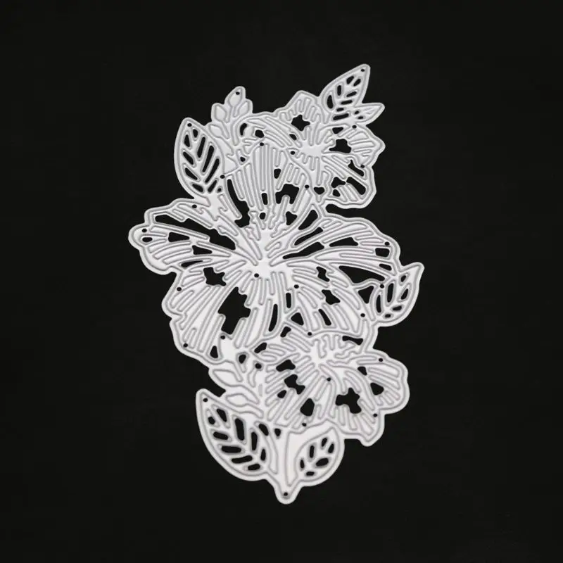 

Hollow Flower Metal Cutting Dies Stencil Scrapbooking DIY Album Stamp Paper Card