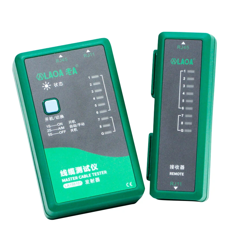 LAOA RJ11/RJ45 Network Tester Cable Testing Telephone line detection