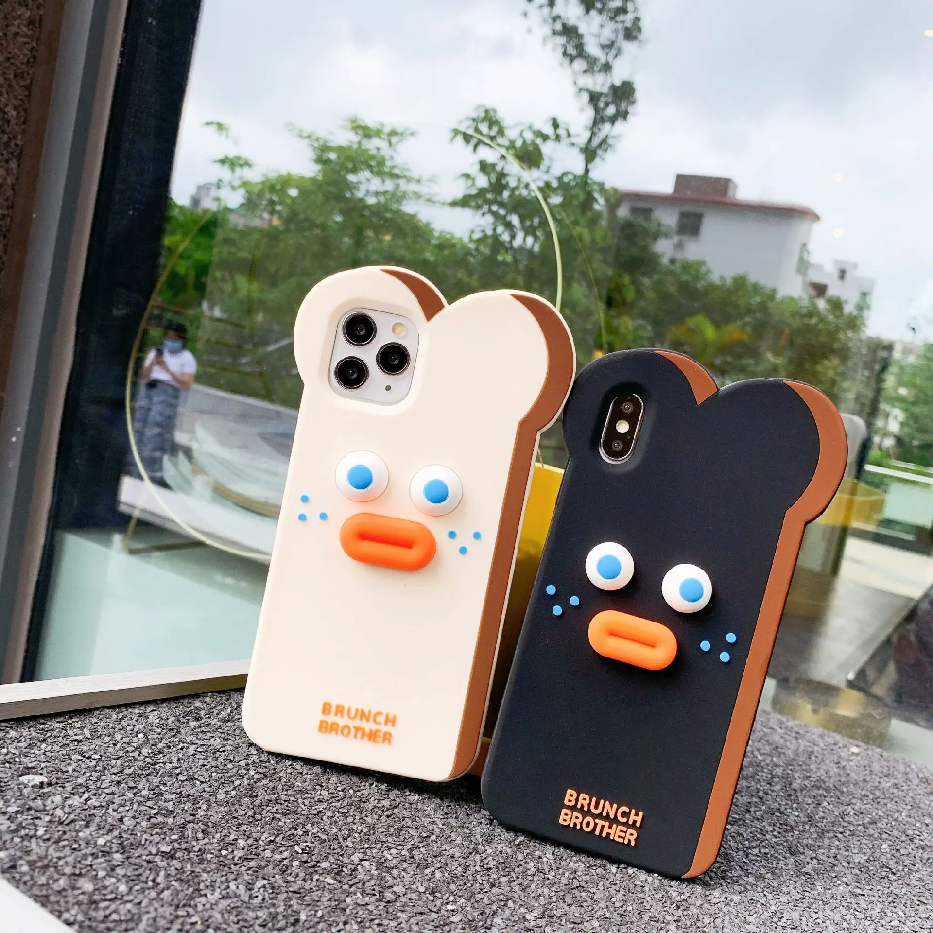 3D Cartoon Bread Toast Case For IPhone 6