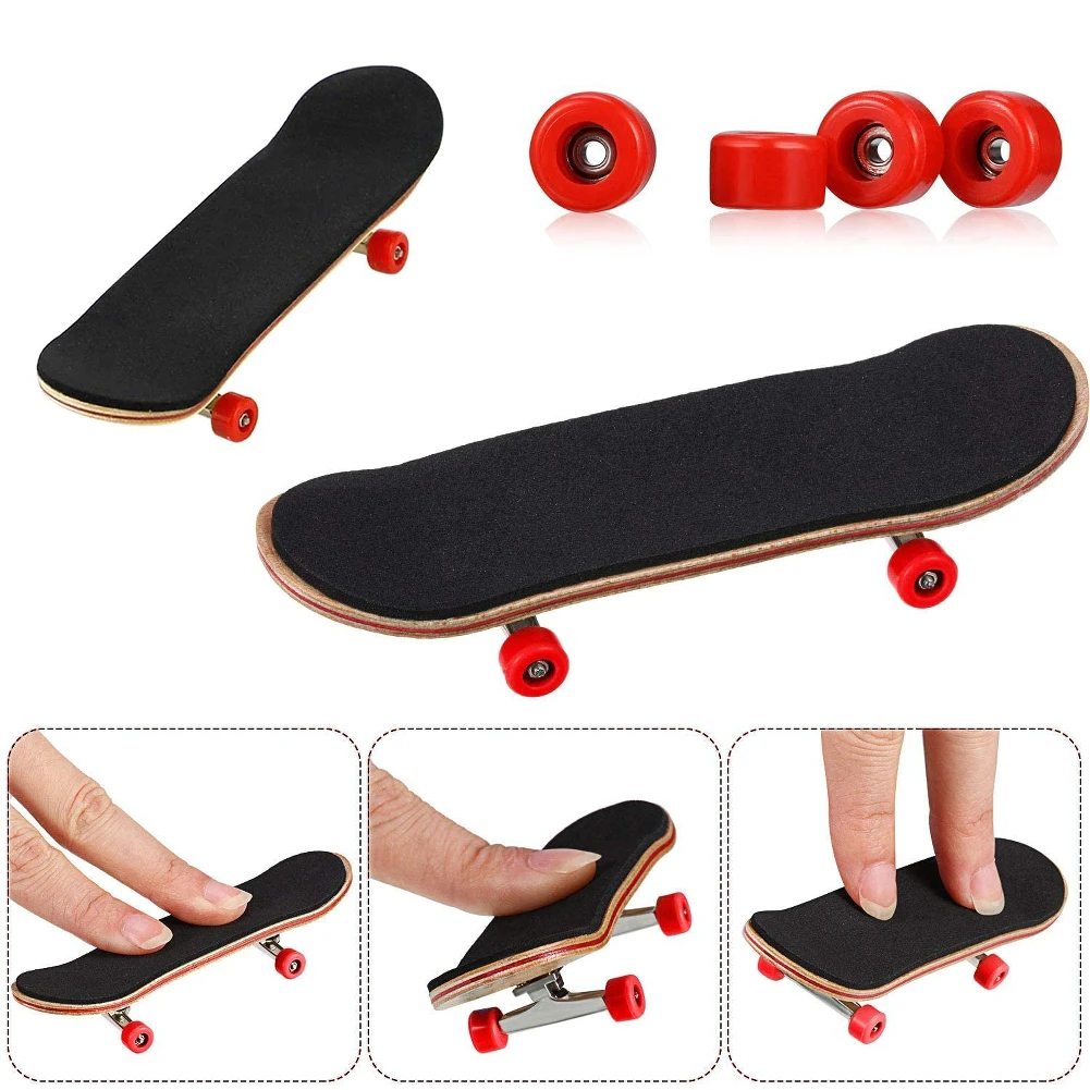 

5PCS Kids Children Mini Finger Board Fingerboard Skate Boarding Toys Children Gifts Party Favor Finger Toy Children Deck Sport