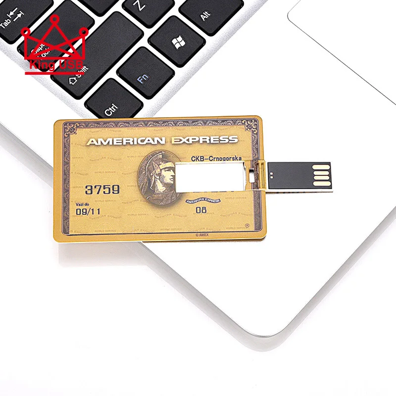 best usb stick Credit Card Master visa cards HSBC American Express USB Flash Drive pen 64GB 32G 8G 16G usb bank card Memory Sticks drive pen usb 3.0 flash drive