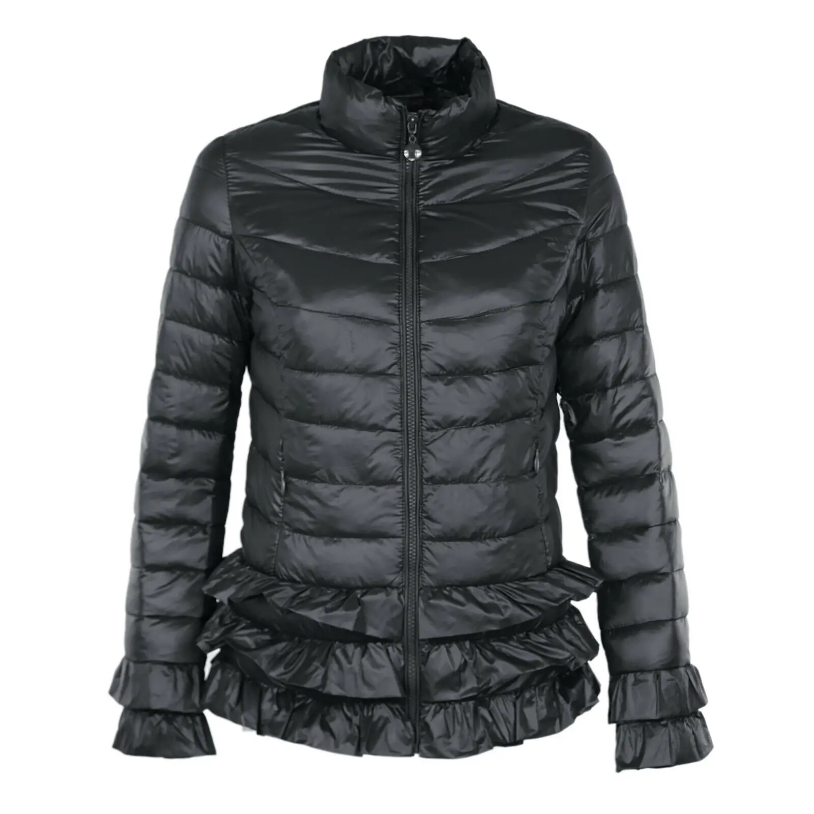 

ZOGAA Women's Cotton Parkas Coats Puffer Jacket Parka Women Fashion Slim Fit Solid Coat Outwear Women Parkas Plus Size S-XXL