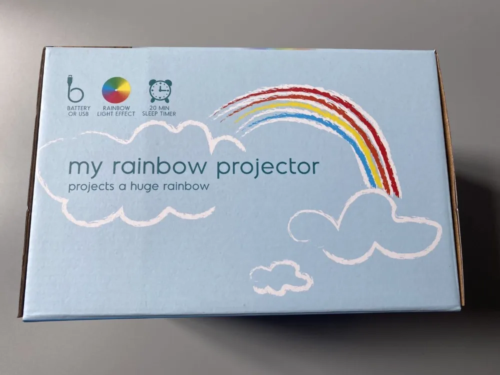 NEW LED Rainbow Light  Aurora Master Childrens Projector lamp 6