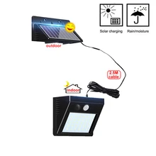 1/4pcs 30 LED PIR Motion Sensor Solar Light Waterproof Outdoors Energy Saving Street LED Lamp Yard Path Solar Garden Light indoo