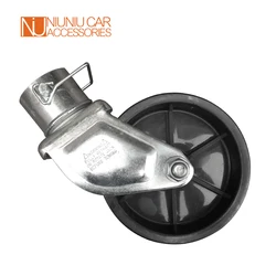 Roue à roulettes amovible avec broche en Zinc, pièces pivotantes de bateau de camping car, accessoires de caravane, camping car, 1200 LBS 