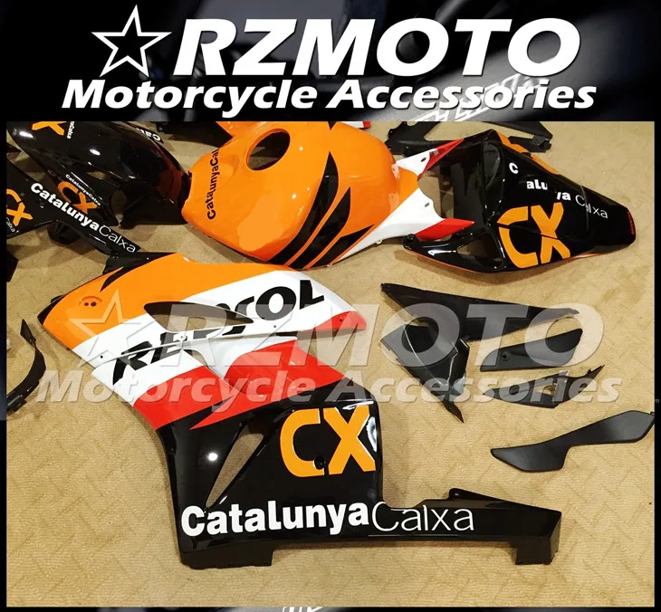 ABS мотоцикл обтекатель комплект для HONDA CBR1000RR 2004-2005 год кузов литья под давлением Магазин № 1338