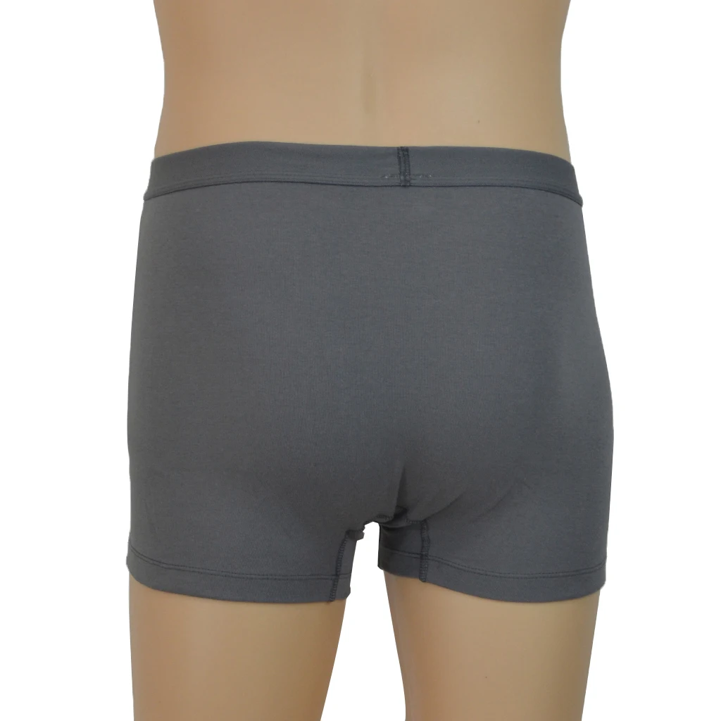 Comfortable Men's Washable IncontinenceUnderwear Open Fly Underwear Patient Breathable Pant for Patients Elderly