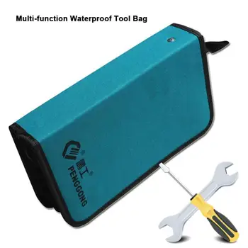 

Hand Tool Bag Waterproof Storage Hardware Toolkit Organizer Screwdrivers Metal Hardware Fittings Storage Bags Multi-function
