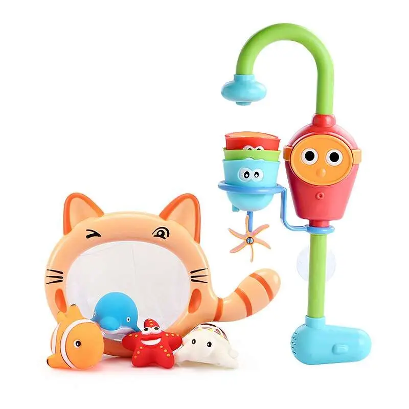 Bathing spouts clockwork Play Water in the bathroom oyuncak for baby Boys Children kids pool swimming Bathtub bath toys 10