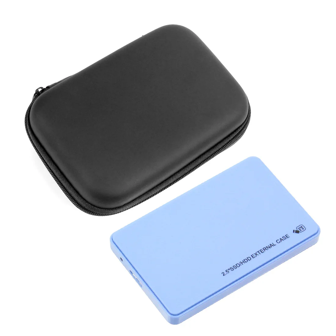 1 Набор 2," SATA для USB 3,0 HDD SSD корпус жесткого диска Внешний чехол с органайзером сумка для хранения 5 Гбит/с инструмент для резервного копирования данных