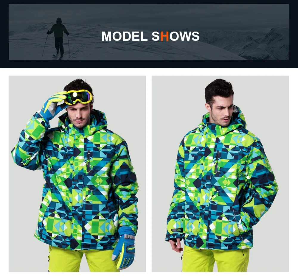 mens ski snowboard jacket