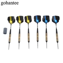 6 шт. с коробкой стиль кавалер Дротика s 23 г высокого класса наконечник для Дротика, сталь высокого класса медные стержни электронная Дротика s 23 г